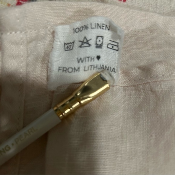 LinenHandmadeStudio Wrap Dress Handmade in Lithuania - Picture 4 of 6